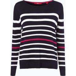 Swetry klasyczne damskie: s.Oliver Casual – Sweter damski, niebieski