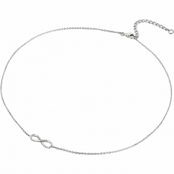 Srebrny naszyjnik z diamentem - dł. 45 cm. Szare naszyjniki damskie Tess Diamonds, Carat 1934 & Co., z diamentem, srebrne. W wyprzedaży za 134,95 zł.