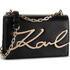 Torebka KARL LAGERFELD - 96KW3029 Black/Gold. Czarne torebki klasyczne damskie KARL LAGERFELD, bez wzorów, ze skóry, wizytowe, bez dodatków. Za 1289,00 zł.