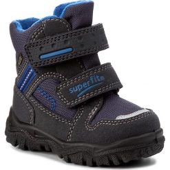 Buty zimowe chłopięce: Śniegowce SUPERFIT – GORE-TEX 1-00044-81 Ocean Kombi