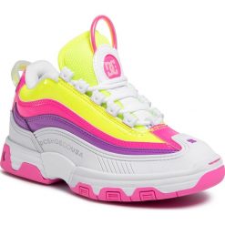 Sneakersy DC - Legacy Og ADJS200024 Multi 1 (MU1). Białe półbuty damskie DC, ze skóry ekologicznej. W wyprzedaży za 439,00 zł.