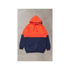 Bluza Double. Czerwone bluzy damskie z kapturem marki Freakstreet, z bawełny. Za 199,00 zł.