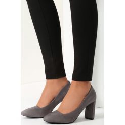 Buty ślubne damskie: Szare Czółenka Forever And Ever