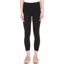 DKNY Legginsy Czarny. Czarne spodnie damskie DKNY, xs, bez wzorów, z elastanu. Za 274,95 zł.