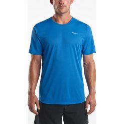 Koszulka do biegania męska SAUCONY HYDRALITE SHORT SLEEVE / SA81165-DRB. Koszulki męskie Saucony, m, bez wzorów, bez kołnierzyka, bez rękawów. Za 79,99 zł.