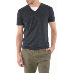 T-shirty męskie: T-shirt z dekortem w serek CIAO
