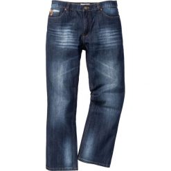 Jeansy męskie: Dżinsy Regular Fit Bootcut bonprix ciemnoniebieski „used”