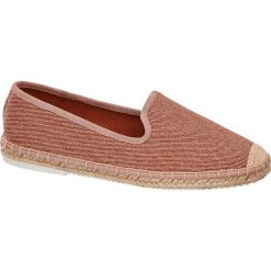 Espadryle damskie: espadryle damskie Vty czerwono-beżowe