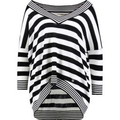 Swetry klasyczne damskie: Gaudi Sweter black/white