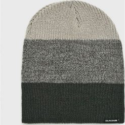 Dakine - Czapka. Szare czapki zimowe męskie Dakine, na zimę, z dzianiny. Za 79,90 zł.