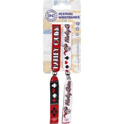 Harley Quinn Festival Wristbands Bransoletka standard. Szare bransoletki damskie sznurkowe marki Harley Quinn. Za 17,90 zł.