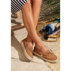 Camelowe Espadryle Blend Together. Brązowe espadryle damskie Renee. W wyprzedaży za 69,99 zł.