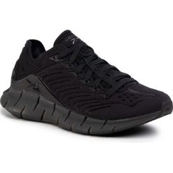 Buty Reebok - Zig Kinetica EH1722 Black/Black/Trugr7. Czarne półbuty damskie Reebok, bez wzorów, z tworzywa sztucznego, eleganckie, bez zapięcia. Za 449,00 zł.