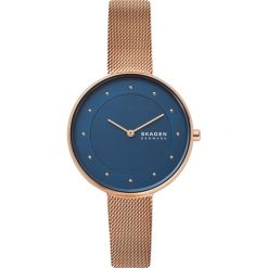 Skagen - Zegarek. Niebieskie zegarki damskie Skagen, ze stali. Za 769,90 zł.