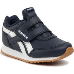 Sneakersy Reebok - Royal CLJOG 2 Kc Infants DV9463 Collegiate/Navy/White. Niebieskie trampki chłopięce Reebok, bez wzorów, ze skóry ekologicznej, na rzepy. Za 129,00 zł.