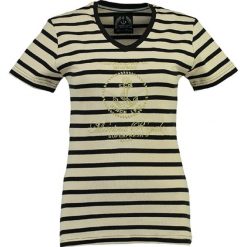 T-shirty damskie: Koszulka „Jardin” w kolorze czarno-białym