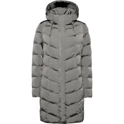Geox płaszcz damski Annytah W9428P T2453 F1055 L szary. Szare kurtki damskie Geox, l, bez wzorów, z materiału. W wyprzedaży za 759,00 zł.