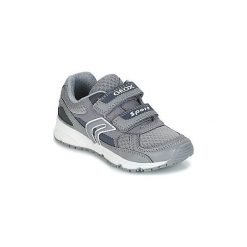 Buty Dziecko Geox J BERNIE C. Szare trampki chłopięce Geox. Za 207,20 zł.