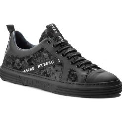 Trampki ICEBERG - 18IIU1036C Morris Nero. Czarne trampki męskie Iceberg, na co dzień, ze skóry. W wyprzedaży za 649,00 zł.