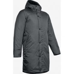 Under Armour Insulated Bench Kurtka Szary. Szare płaszcze męskie Under Armour, na jesień, xl, bez wzorów, z poliesteru, bez kaptura. Za 826,95 zł.