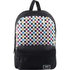 Vans plecak damski czarny Wm Glitter Check Rea Glitter Check 22 l. Czarne plecaki damskie Vans, w paski. Za 170,00 zł.
