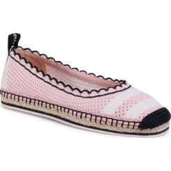 Espadryle KATE SPADE - Knottingham K0065 Tutu Pink/Parchment Stripes QR8. Różowe espadryle damskie Kate Spade, na co dzień, bez wzorów, ze skóry, bez obcasa, na płaskiej podeszwie, bez zapięcia. Za 679,00 zł.