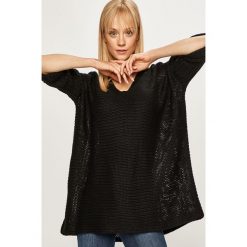 Noisy May - Sweter. Pomarańczowe swetry damskie Noisy May, s, bez wzorów, z dzianiny, bez rękawów, bez kaptura. W wyprzedaży za 89,90 zł.