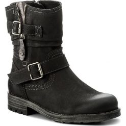 Botki damskie lity: Botki JANA - 8-25317-29 Black 001