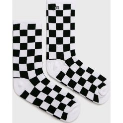Vans - Skarpety. Białe skarpetki damskie Vans, bez wzorów, z elastanu. Za 49,90 zł.