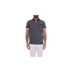 Koszulki polo z krótkim rękawem Heritage 0854P. Niebieskie koszulki męskie Heritage, m, bez wzorów, z krótkim rękawem. Za 263,48 zł.