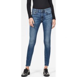 G-Star Raw - Jeansy 3301. Niebieskie jeansy damskie G-Star RAW. Za 559,90 zł.