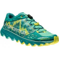 La Sportiva Buty Do Biegania Damskie Helios 2.0 Woman Emerald/Mint 38. Zielone buty sportowe damskie marki La Sportiva, bez wzorów, do biegania. W wyprzedaży za 405,00 zł.