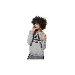 Bluzy Reebok Sport Bluza z kapturem Workout Ready Logo. Brązowe bluzy sportowe damskie marki Reebok Sport, m. Za 229,00 zł.