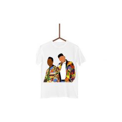 Koszulka Fresh Prince Męska. Białe koszulki męskie Failfake, s, bez wzorów, bez kołnierzyka. Za 130,00 zł.