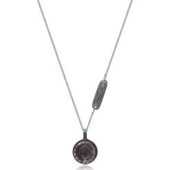 Naszyjnik - srebro 925, Swarovski. Szare naszyjniki męskie marki W.KRUK, srebrne. Za 539,00 zł.