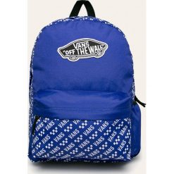 Vans - Plecak. Niebieskie plecaki damskie Vans, bez wzorów, z poliesteru. W wyprzedaży za 159,90 zł.