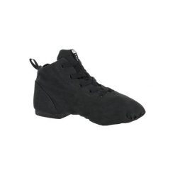Buty do tańca nowoczesnego. Czarne buty damskie do fitnessu marki DOMYOS, z bawełny. Za 99,99 zł.