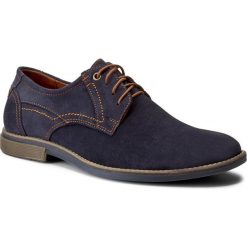 Półbuty LASOCKI FOR MEN - NE-223 Granatowy. Niebieskie półbuty męskie Lasocki For Men, na co dzień, bez wzorów, ze skóry, klasyczne, bez zapięcia. Za 199,99 zł.