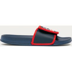 Levi's - Klapki dziecięce. Niebieskie sandały dziewczęce Levi's®, z materiału, bez zapięcia. Za 69,90 zł.