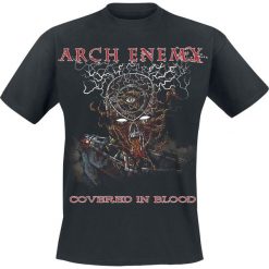 Arch Enemy Covered In Blood T-Shirt czarny. Czarne t-shirty męskie Arch Enemy, l, bez wzorów, bez kołnierzyka. Za 74,90 zł.