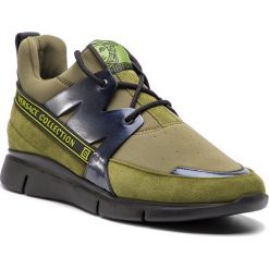Sneakersy VERSACE COLLECTION - V900724 VM00433 VA36 Zielony. Zielone sneakersy męskie marki Versace Collection, bez zapięcia. Za 1879,00 zł.