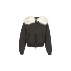 Kurtki pikowane Emporio Armani OUISAW. Czarne kurtki damskie Emporio Armani, bez wzorów, bez kaptura. Za 814,50 zł.