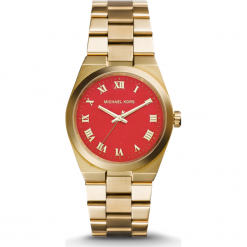 ZEGAREK MICHAEL KORS CHANNING MK5936. Pomarańczowe zegarki damskie marki Michael Kors, ze stali. Za 1160,00 zł.