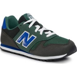 Sneakersy NEW BALANCE - YC373KE Zielony. Zielone półbuty damskie New Balance, ze skóry ekologicznej. Za 249,00 zł.