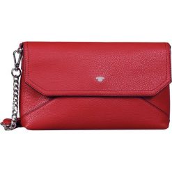 Tom Tailor torebka Vittoria Clutch 26100 czerwona. Czerwone torebki klasyczne damskie Tom Tailor, w paski, ze skóry, eleganckie, na ramię, bez dodatków. Za 179,00 zł.