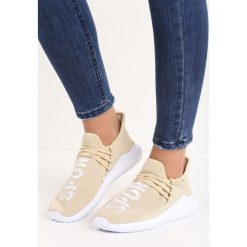Buty sportowe damskie: Beżowe Buty Sportowe Entien