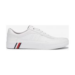 Tommy Hilfiger Corporate Premium Tenisówki Biały. Białe trampki męskie TOMMY HILFIGER, bez wzorów, ze skóry, bez zapięcia. Za 462,95 zł.