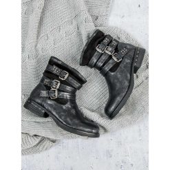 Czarne workery AUBREE. Czarne workery damskie marki Kayla. Za 76,90 zł.