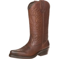Kentucky's Western Kowbojki i Buty motocyklowe encogido camel. Brązowe botki damskie skórzane marki Kentucky's Western. W wyprzedaży za 422,10 zł.