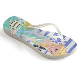 Havaianas - Japonki dziecięce. Szare sandały dziewczęce Havaianas, z gumy, bez zapięcia. W wyprzedaży za 69,90 zł.
